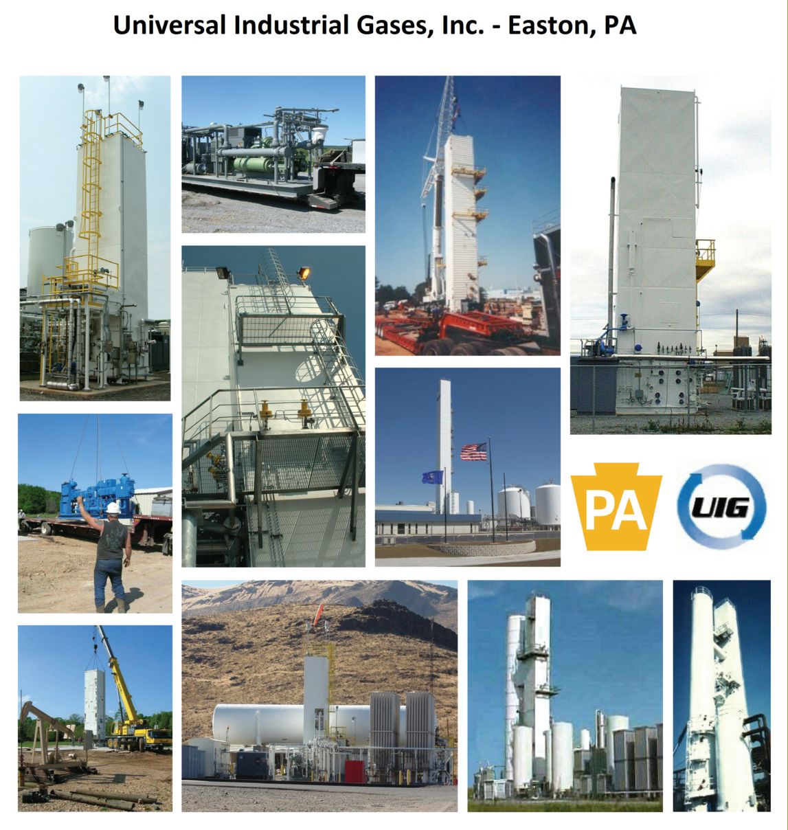 Universal Industrial Gases at the 2014 Global Petroleum Show in Calgary 