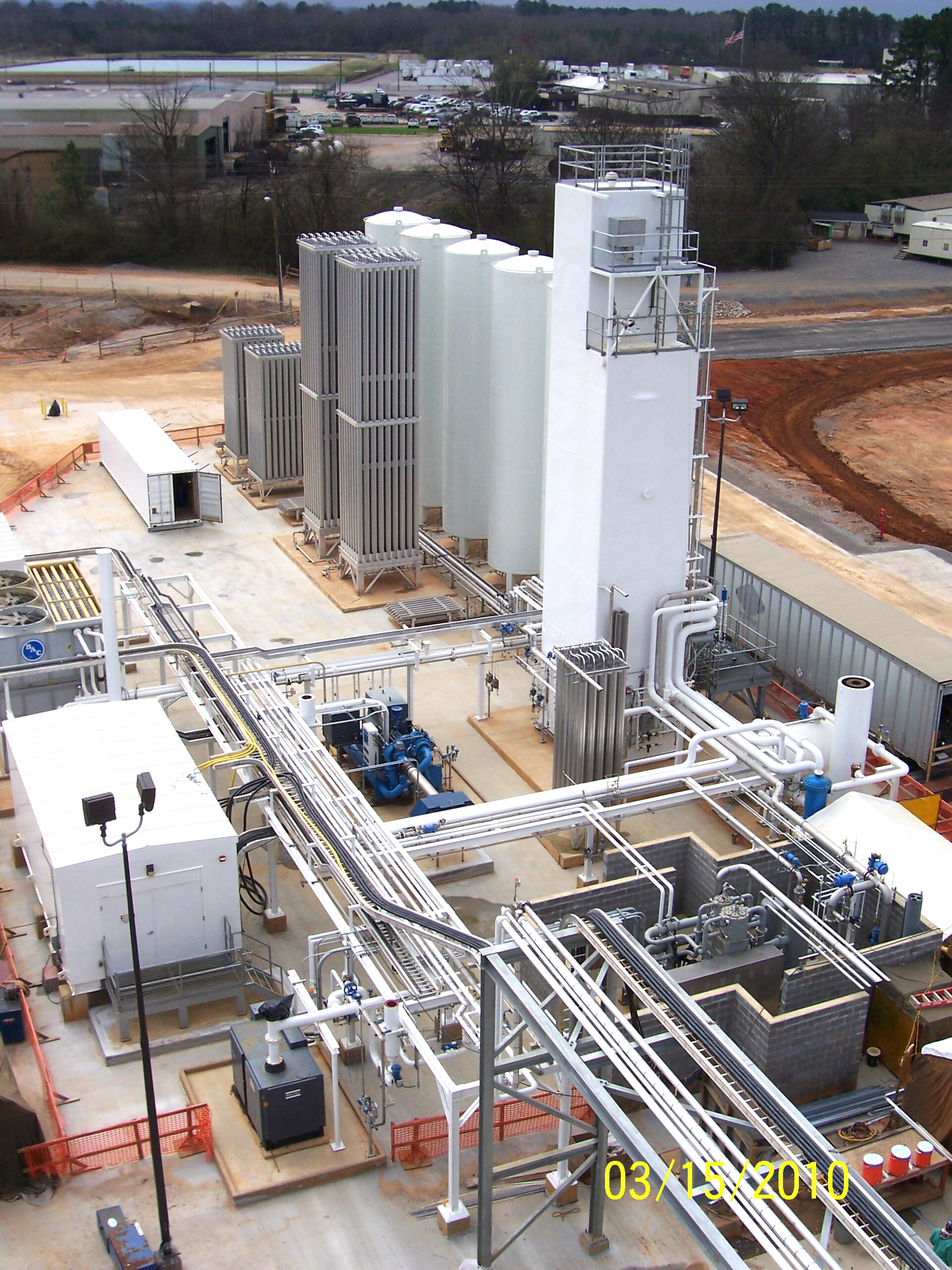 Universal Cryo Gas ASU in Hunt Refinery - Tuscaloosa Alabama